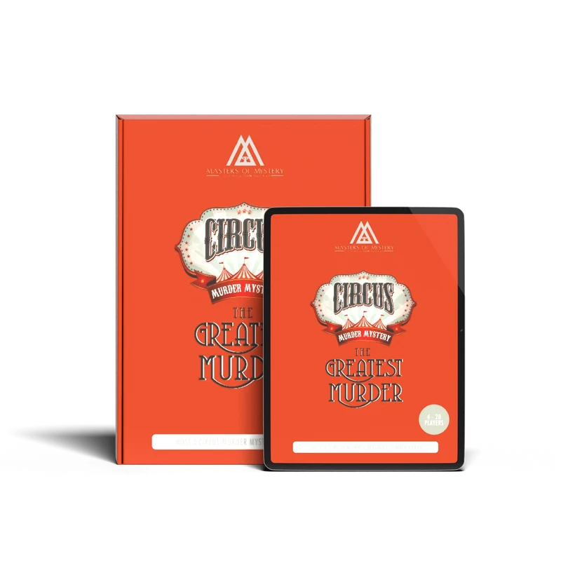 Expansion Pack - Circus Themed Murder Mystery Game Kit