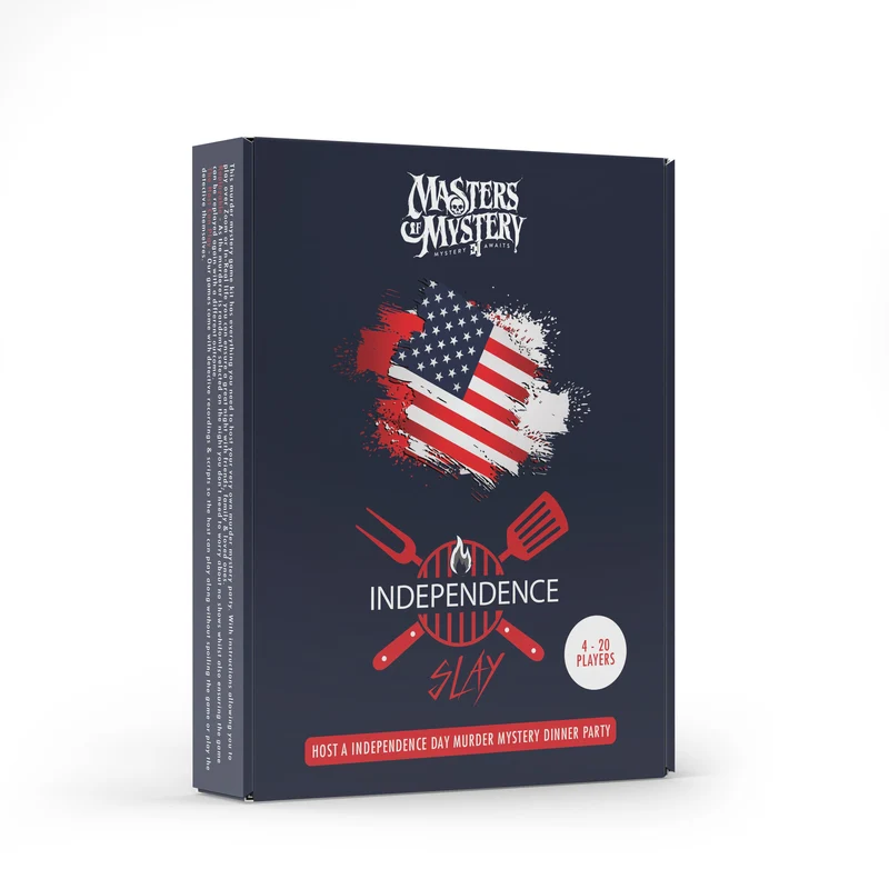 Independence Day / BBQ Themed Murder Mystery Host Your Own Game Kit