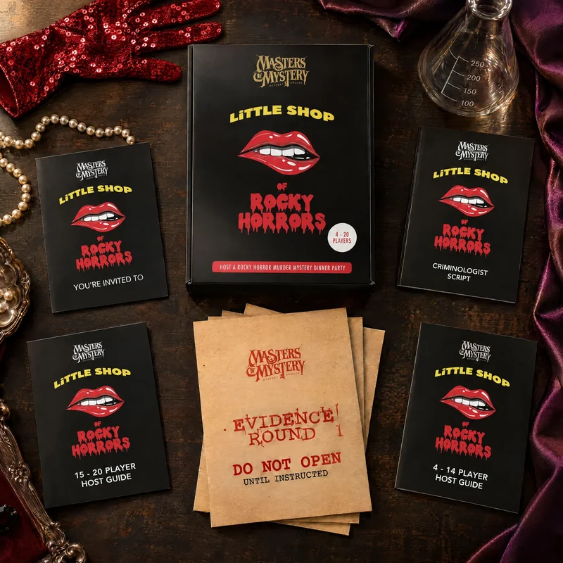 Rocky Horror Halloween Murder Mystery Game Kit