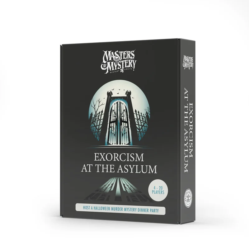 Exorcism & Asylum Halloween Murder Mystery Game Kit