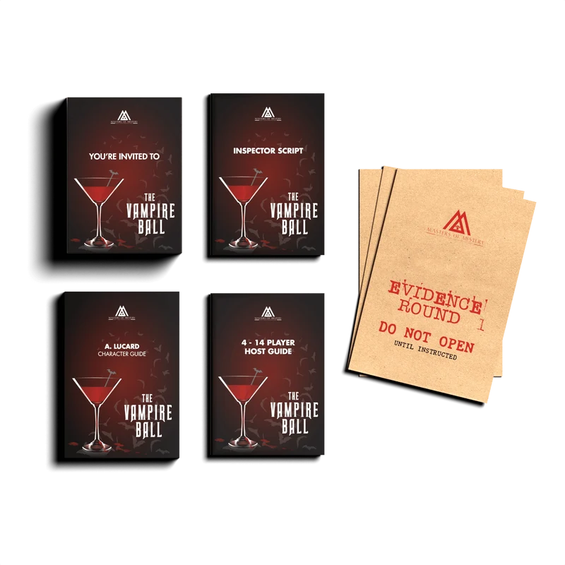 Expansion Pack - Vampire Ball Murder Mystery Game Kit