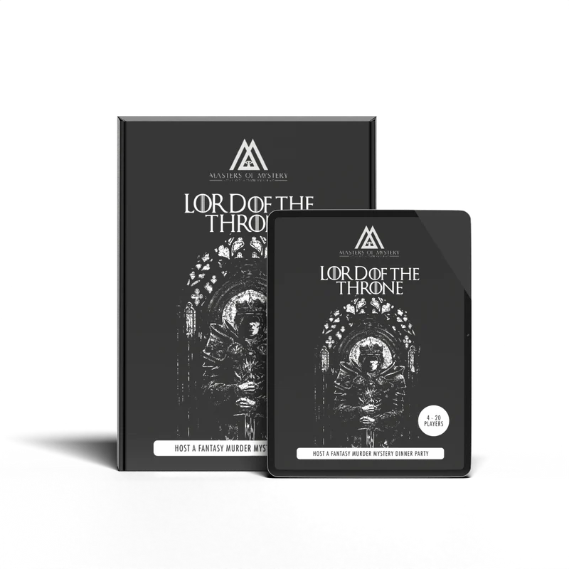 Expansion Pack - Lord of the Throne Murder Mystery Game Kit