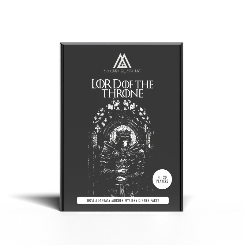 Expansion Pack - Lord of the Throne Murder Mystery Game Kit