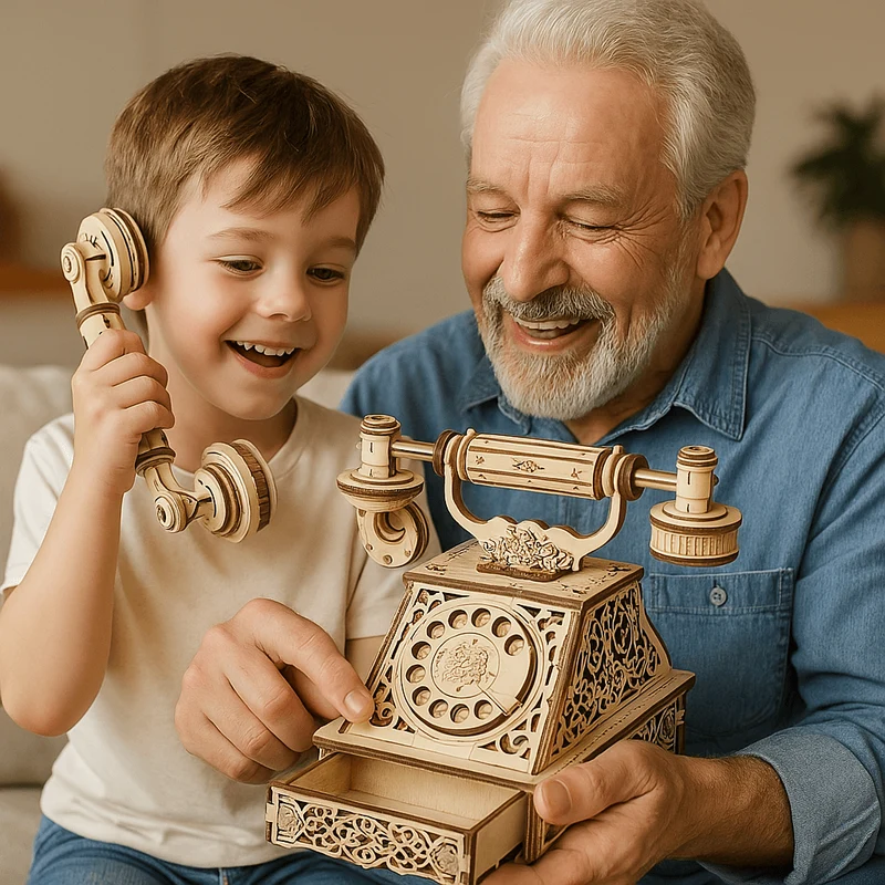 Retro Telephone – Vintage Bausatz