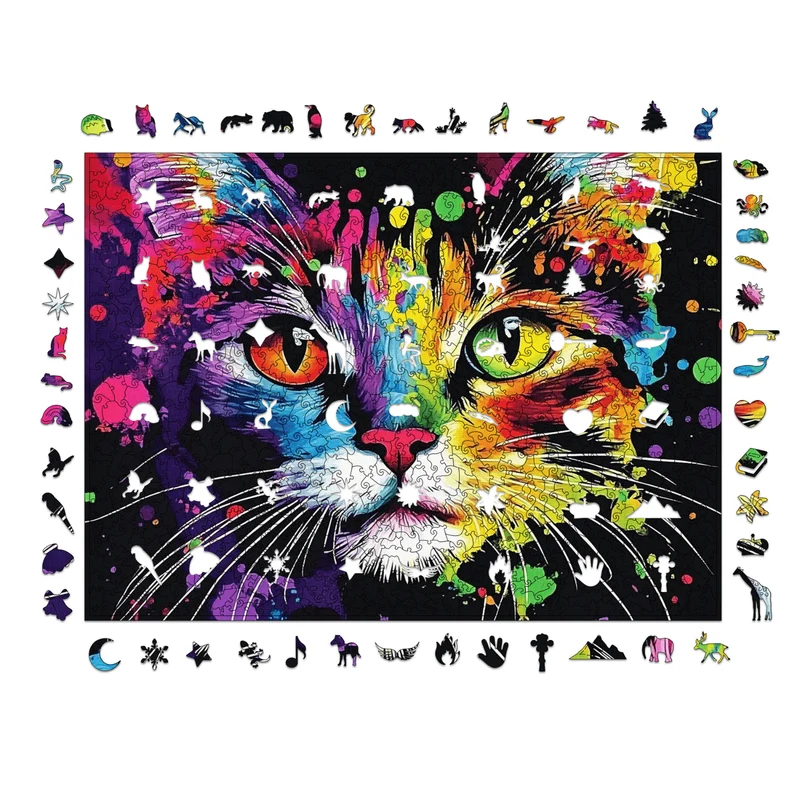 Bunte Katze