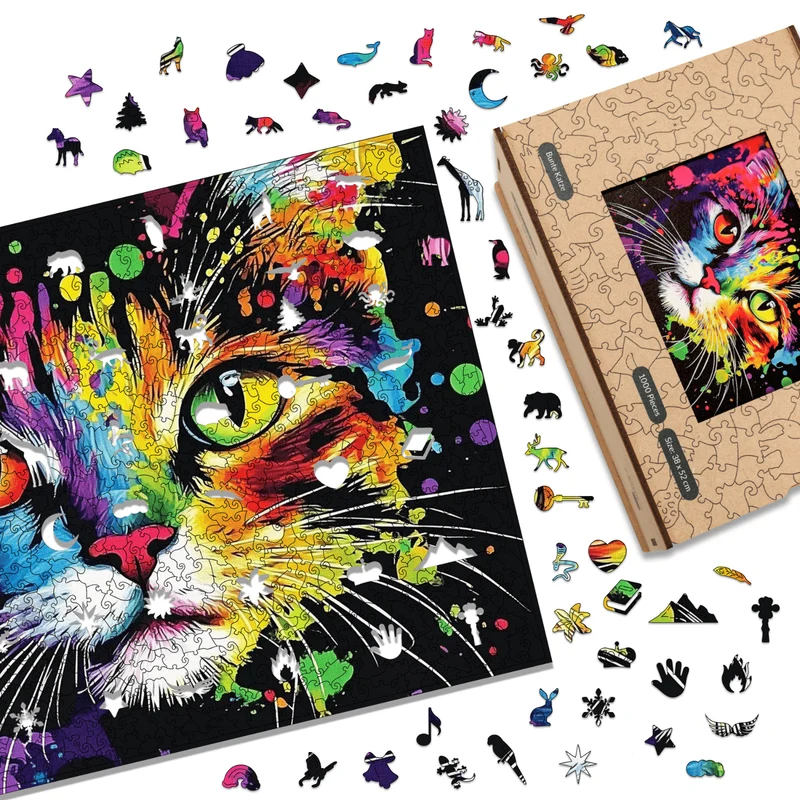 Bunte Katze