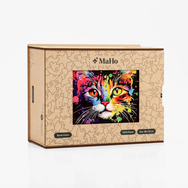 Bunte Katze