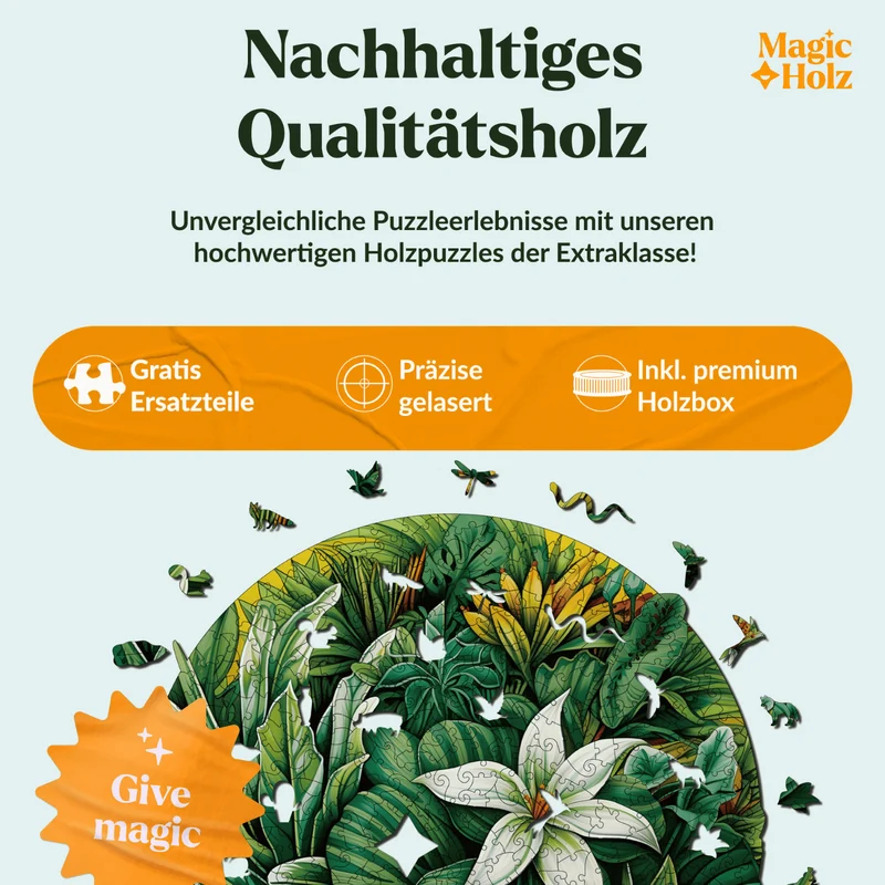 Tropische Oase Mandala