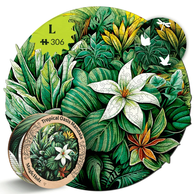 Tropische Oase Mandala