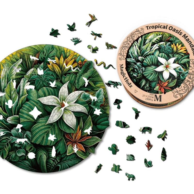 Tropische Oase Mandala