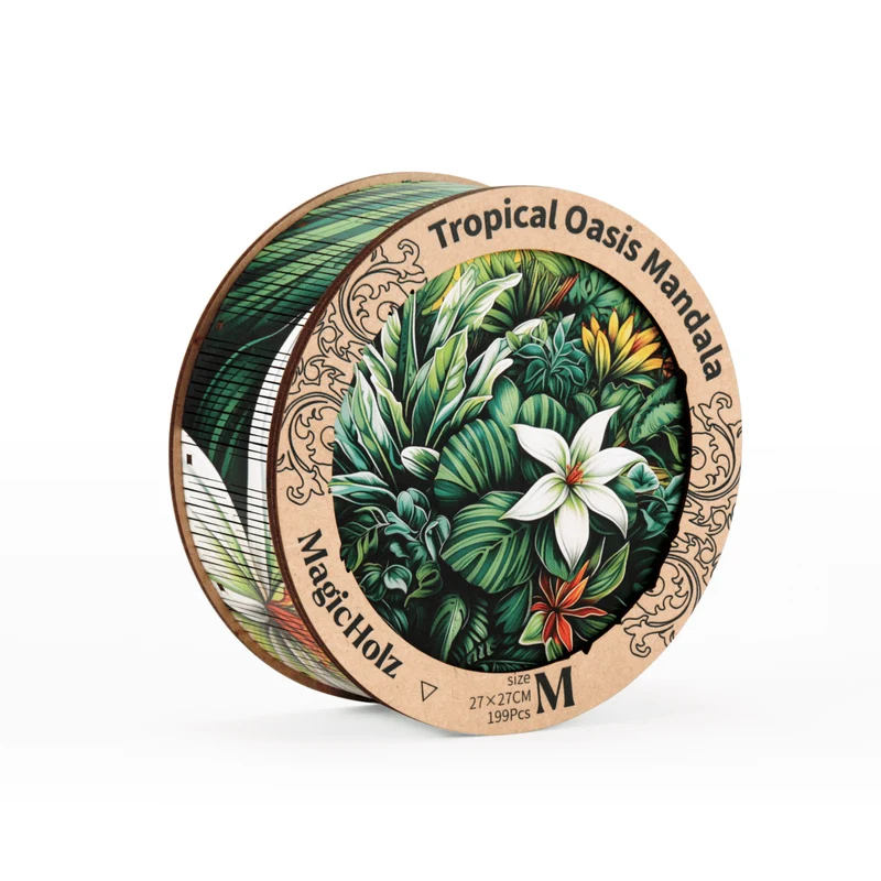 Tropische Oase Mandala