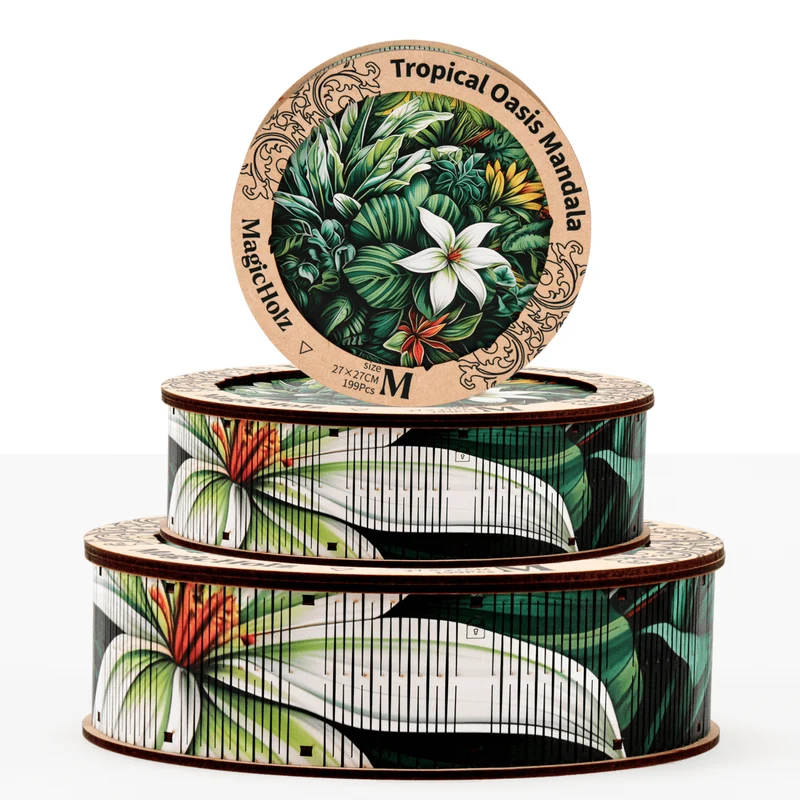 Tropische Oase Mandala