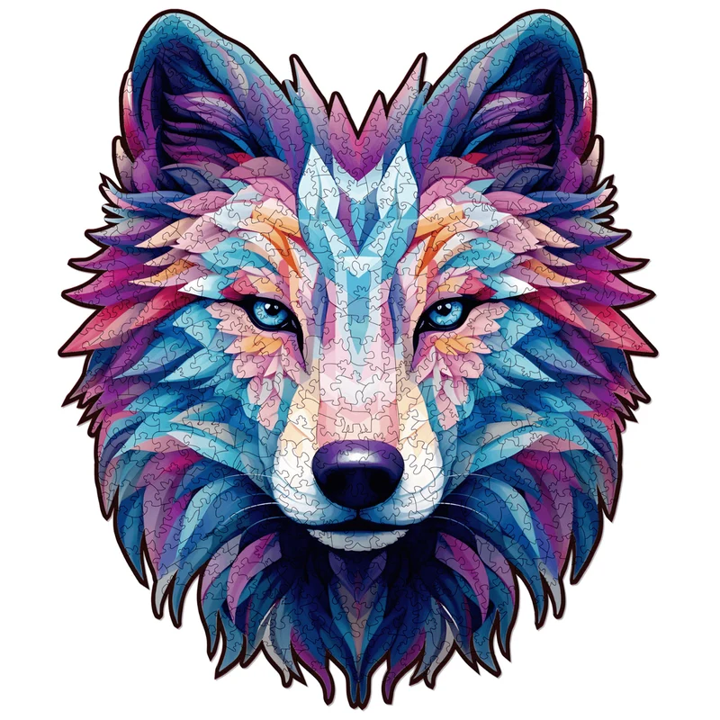 Sharp-Eyed Guardian Wolf