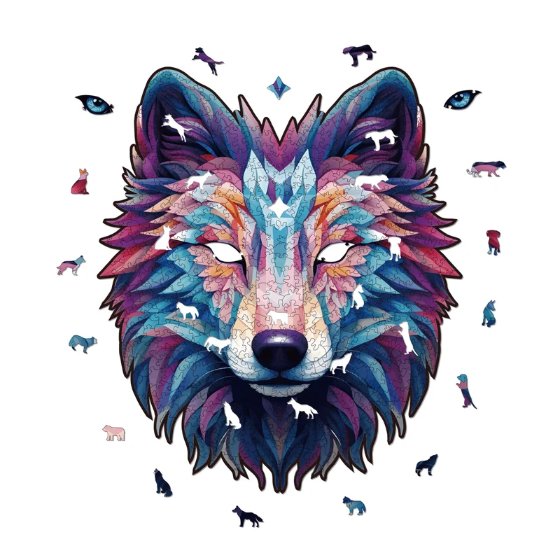 Sharp-Eyed Guardian Wolf