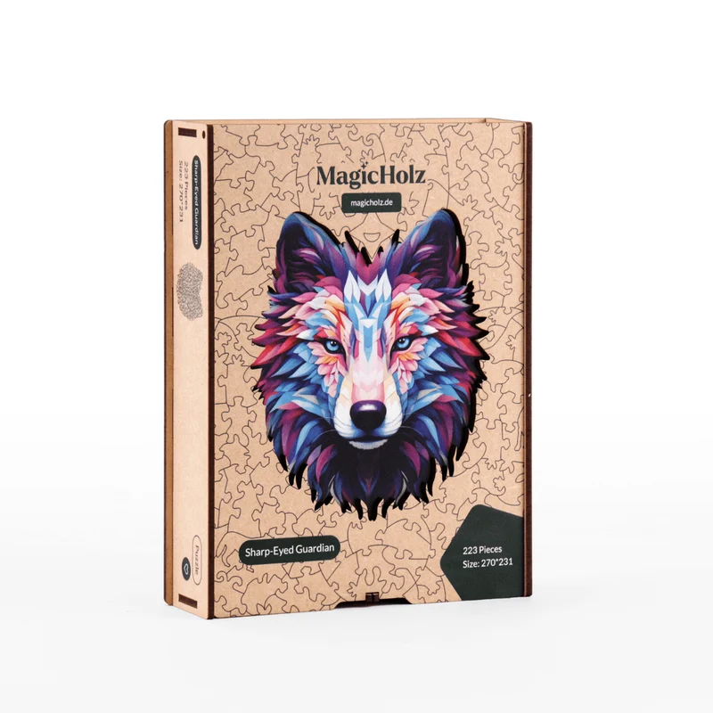 Sharp-Eyed Guardian Wolf