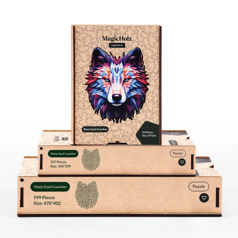 Sharp-Eyed Guardian Wolf