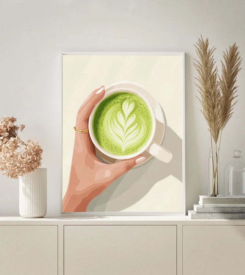 MALEN NACH ZAHLEN | MATCHA LIEBE