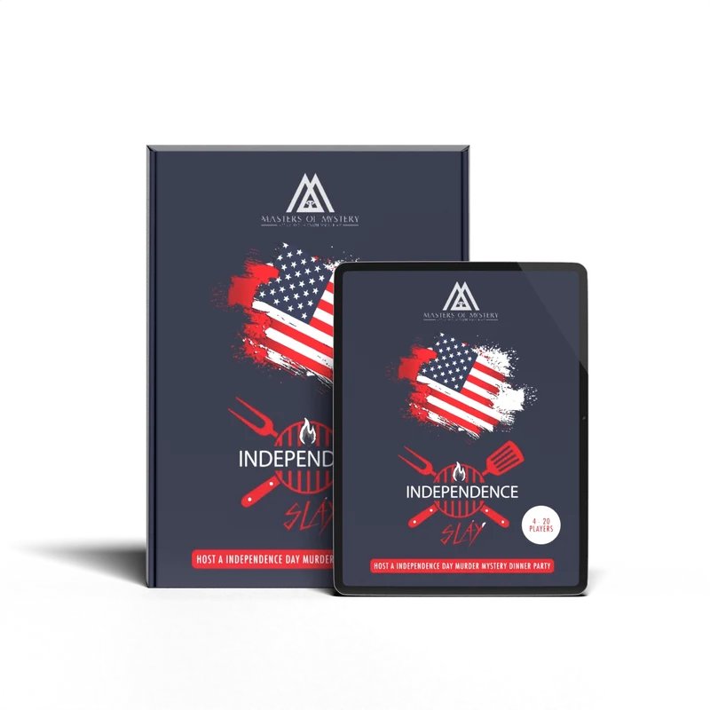 Expansion Pack - Independence Slay/ BBQ Themed Murder Mystery Game Kit