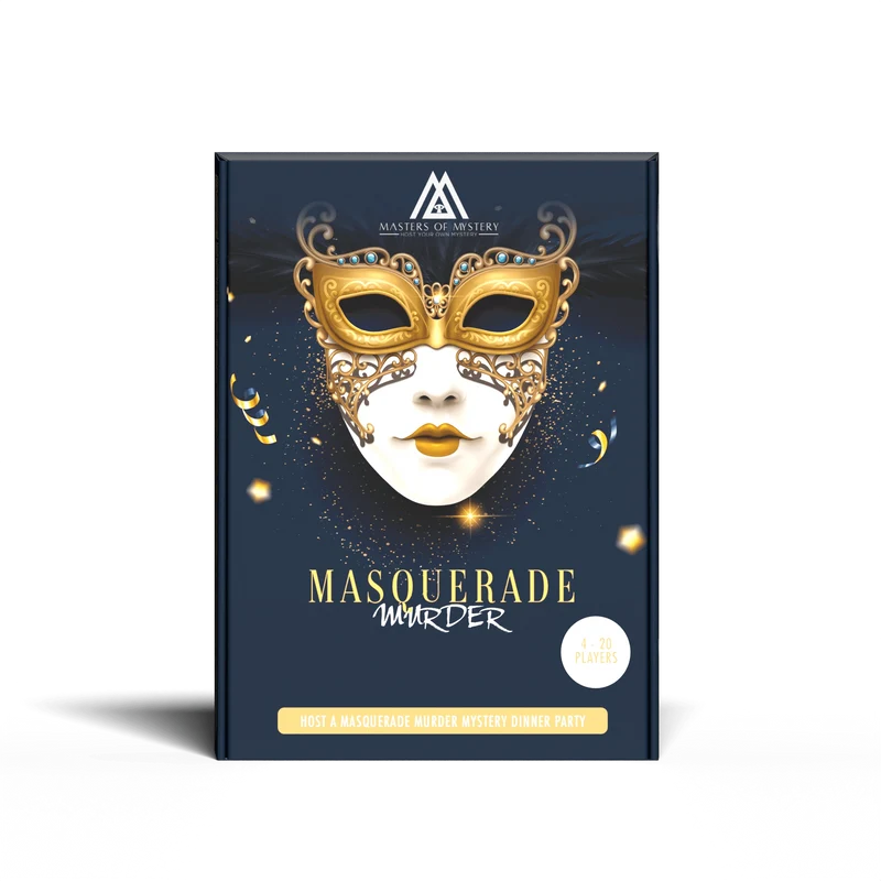 Expansion Pack - Masquerade Themed Murder Mystery Game Kit