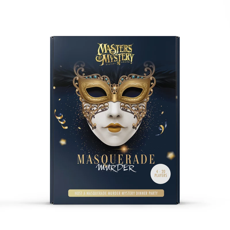 Masquerade Ball/Carnival Murder Mystery Host Your Own Game Kit