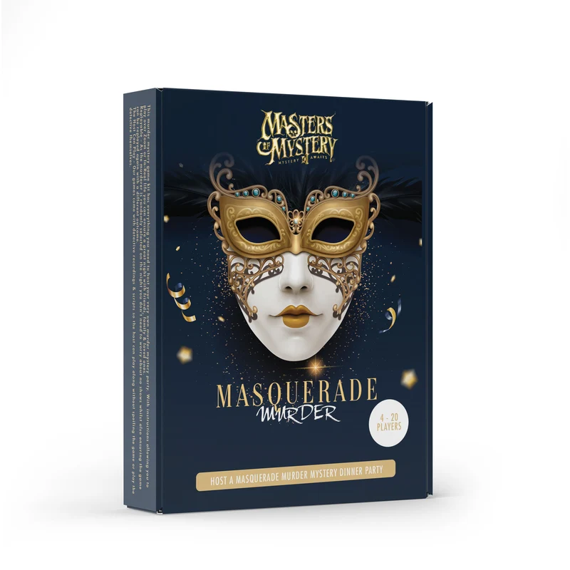 Masquerade Ball/Carnival Murder Mystery Host Your Own Game Kit