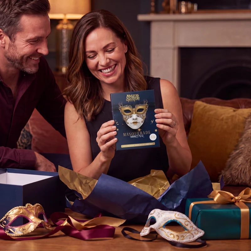 Masquerade Ball/Carnival Murder Mystery Host Your Own Game Kit