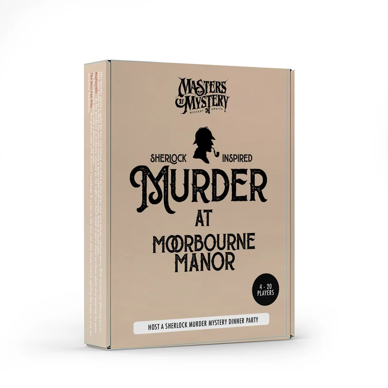Sherlock Holmes Murder Mystery Host Your Own Game Kit