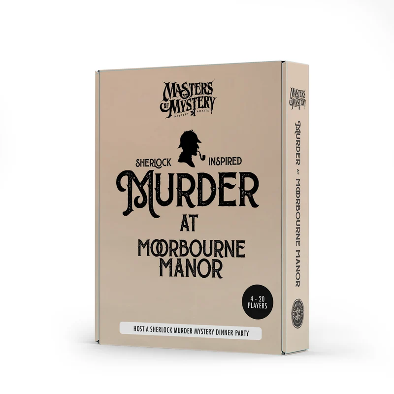 Sherlock Holmes Murder Mystery Host Your Own Game Kit