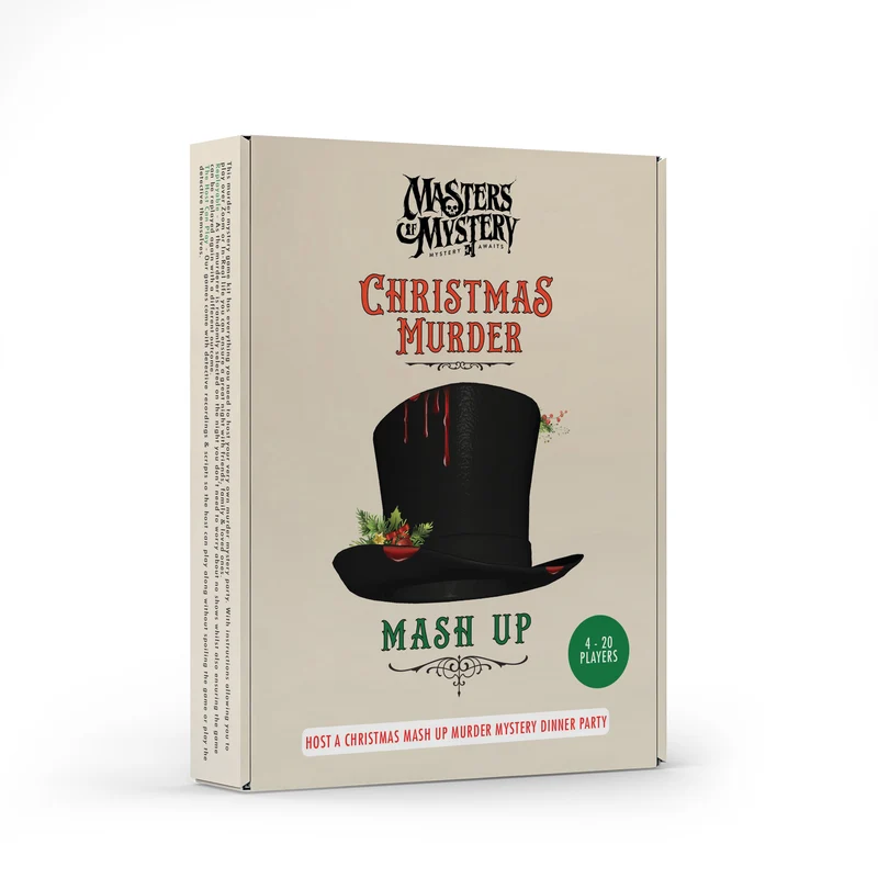 Christmas Murder Mystery Host Your Own Dinner Party Game Kit