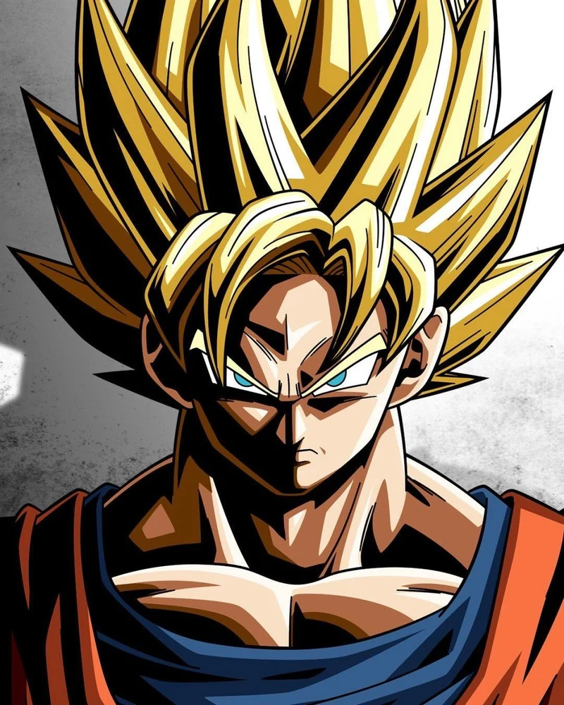 MALEN NACH ZAHLEN | ANIME GOLDENE ENERGIE