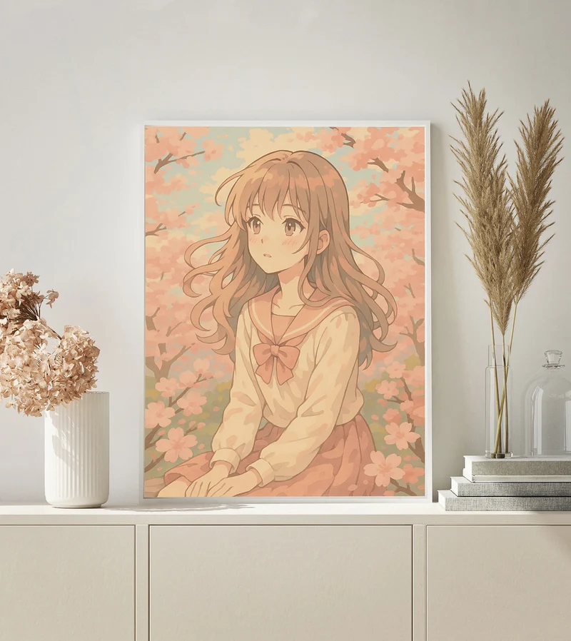 MALEN NACH ZAHLEN | ANIME MÄDCHEN