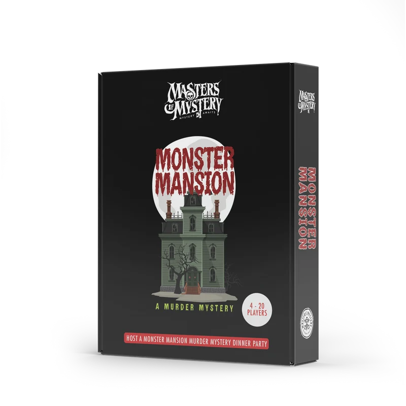 Halloween Murder Mystery Game Kit - Monster Mansion