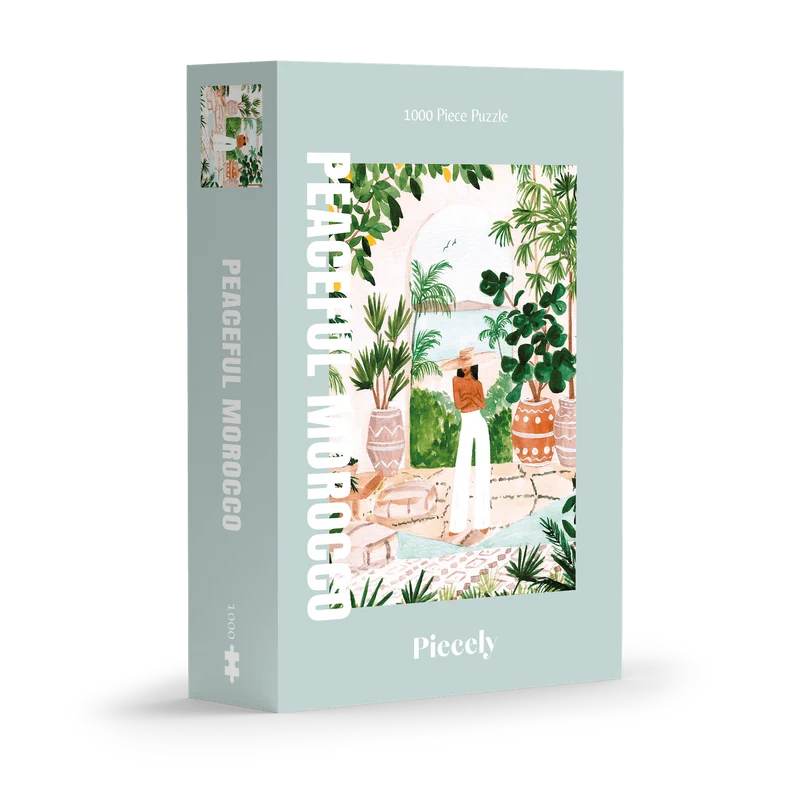 Piecely Peaceful Morocco Puzzle, 1000 Teile