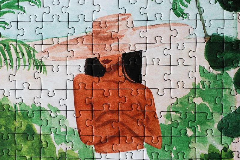 Piecely Peaceful Morocco Puzzle, 1000 Teile