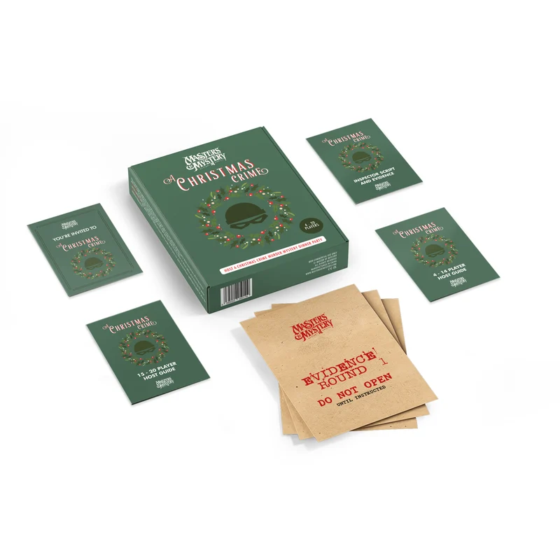 A Christmas Crime Murder Mystery Game Kit