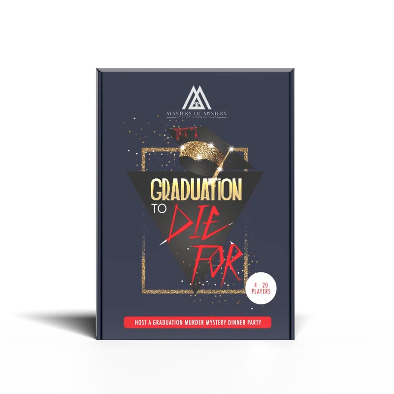Expansion Pack - A Graduation To Die For Themed Mystery Game Kit