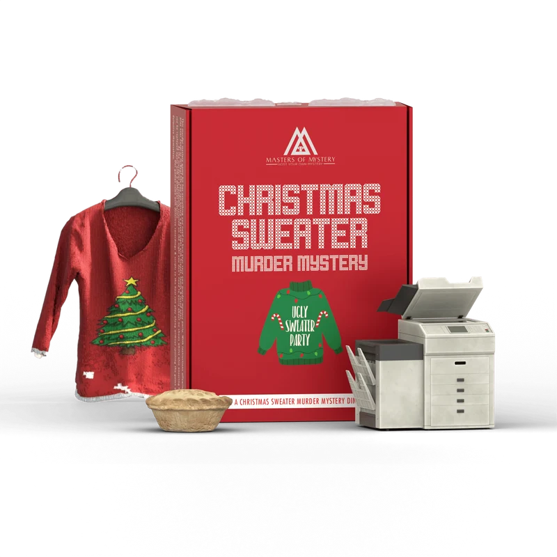 Expansion Pack - Office Christmas Sweater Party Murder Mystery Game Kit