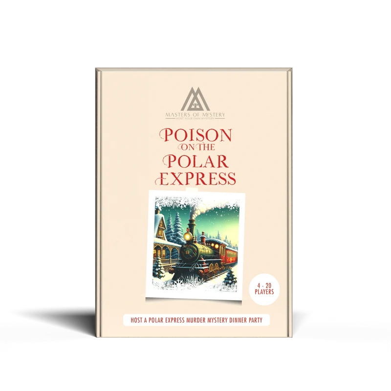 Expansion Pack - Polar Express Christmas Train Murder Mystery Game Kit