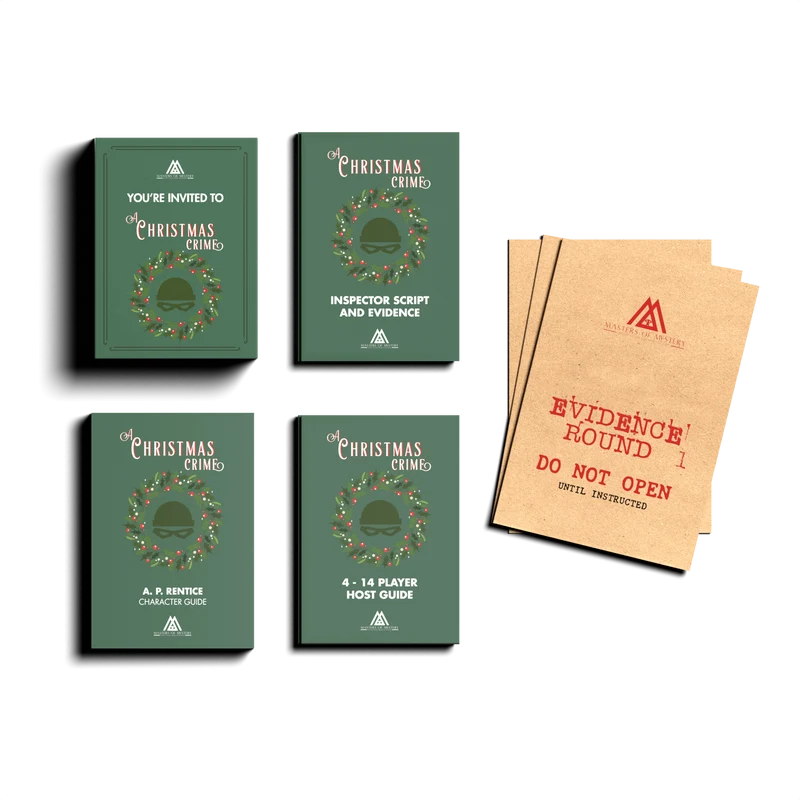 Expansion Pack - Host Your Own Christmas Crime Murder Mystery Game Kit