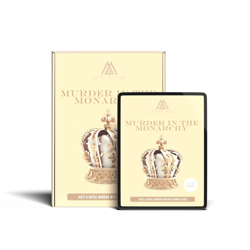 Expansion Pack - Monarchy & Royal Family Themed Murder Mystery Game Kit