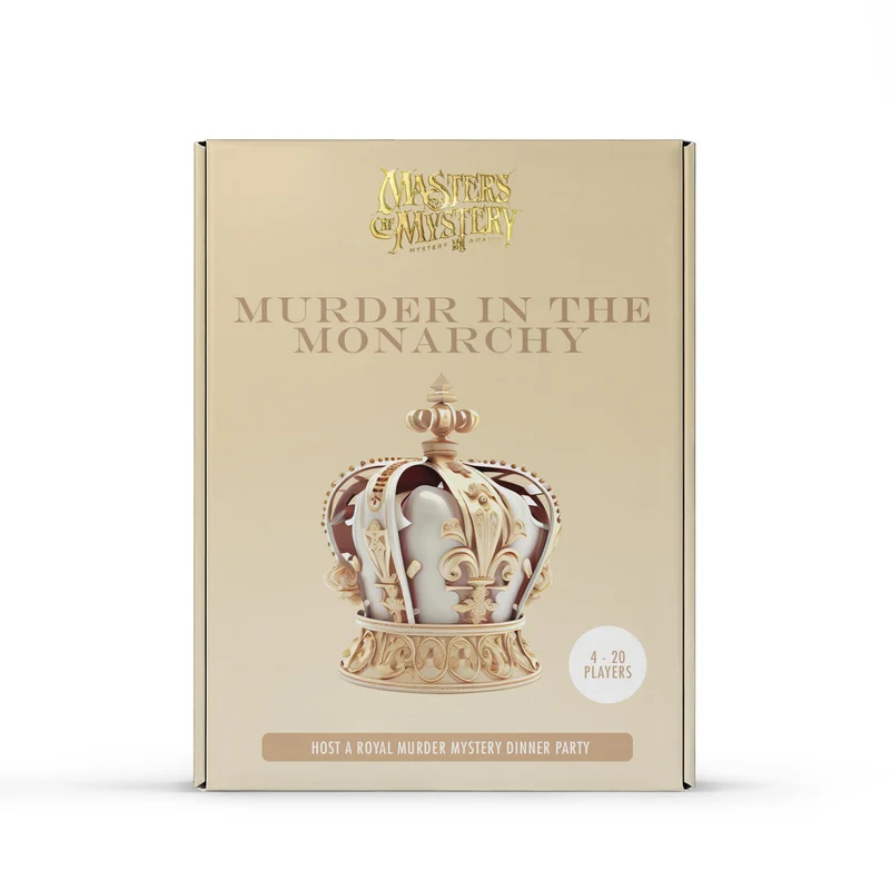 Monarchy Game & Royal Family Themed Murder Mystery Game Kit