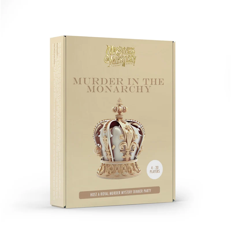 Monarchy Game & Royal Family Themed Murder Mystery Game Kit