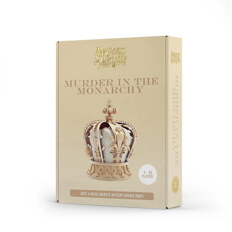 Monarchy Game & Royal Family Themed Murder Mystery Game Kit