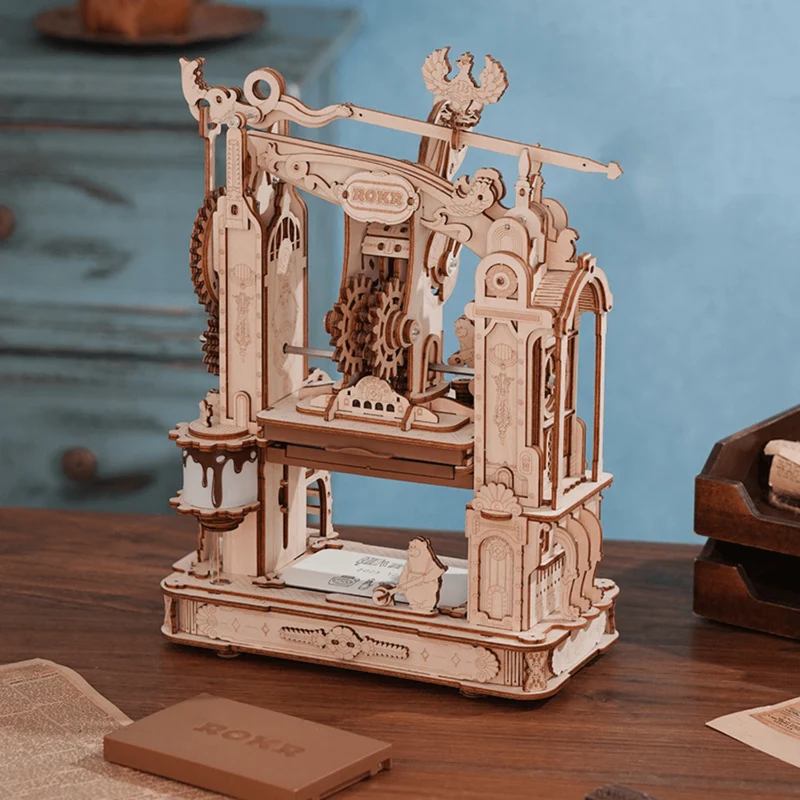Klassische Druckmaschine Bausatz