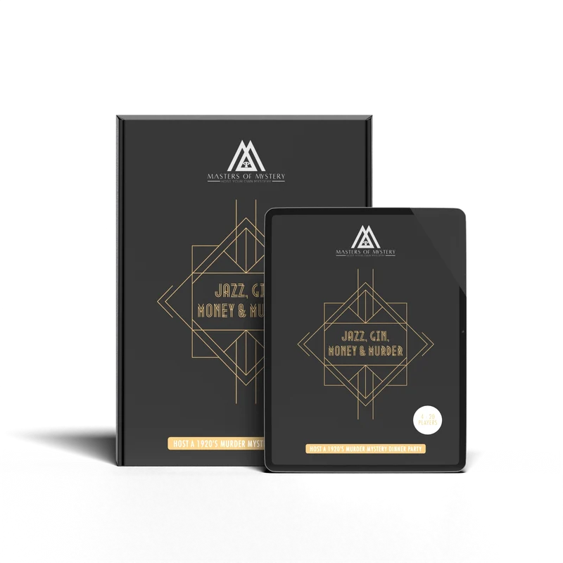 Expansion Pack - Host Your Own 1920s Murder Mystery Game Kit