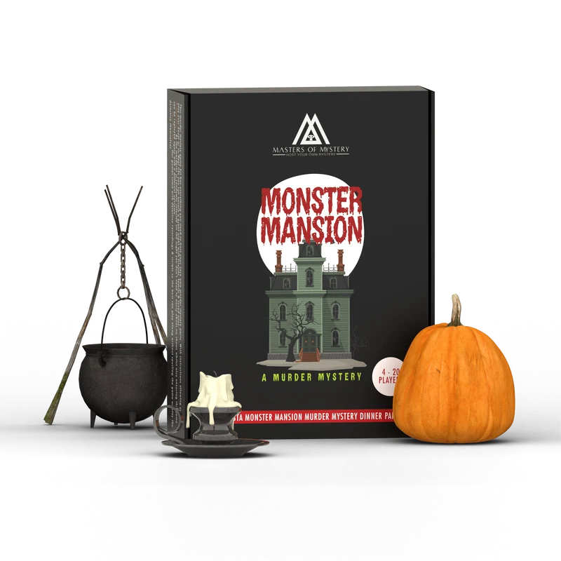 Expansion Pack - Host Your Own Halloween Themed Murder Mystery Game Kit