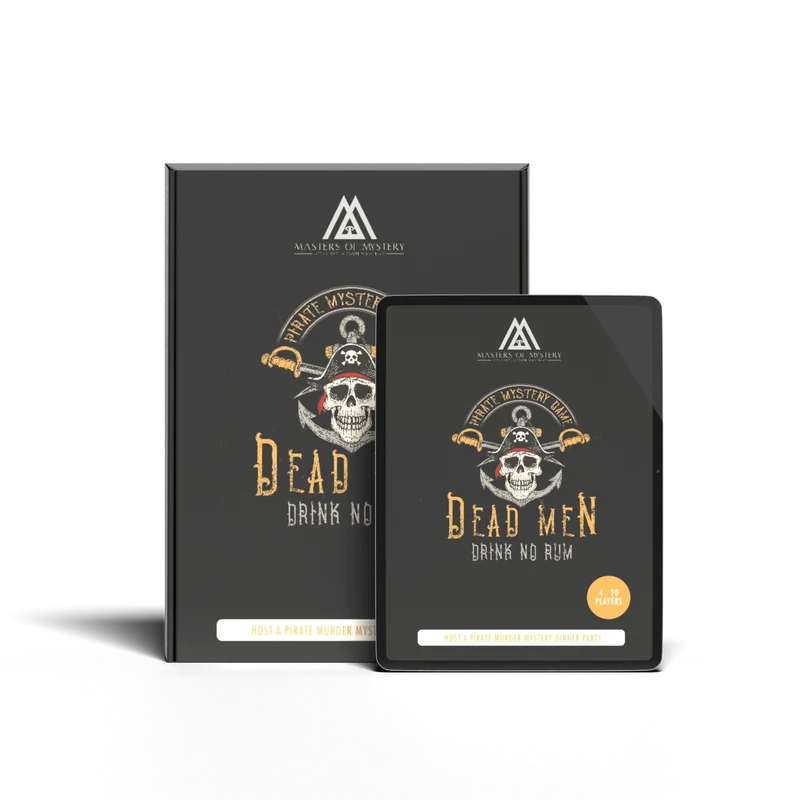 Expansion Pack - Host Your Own Pirate Themed Murder Mystery Game Kit
