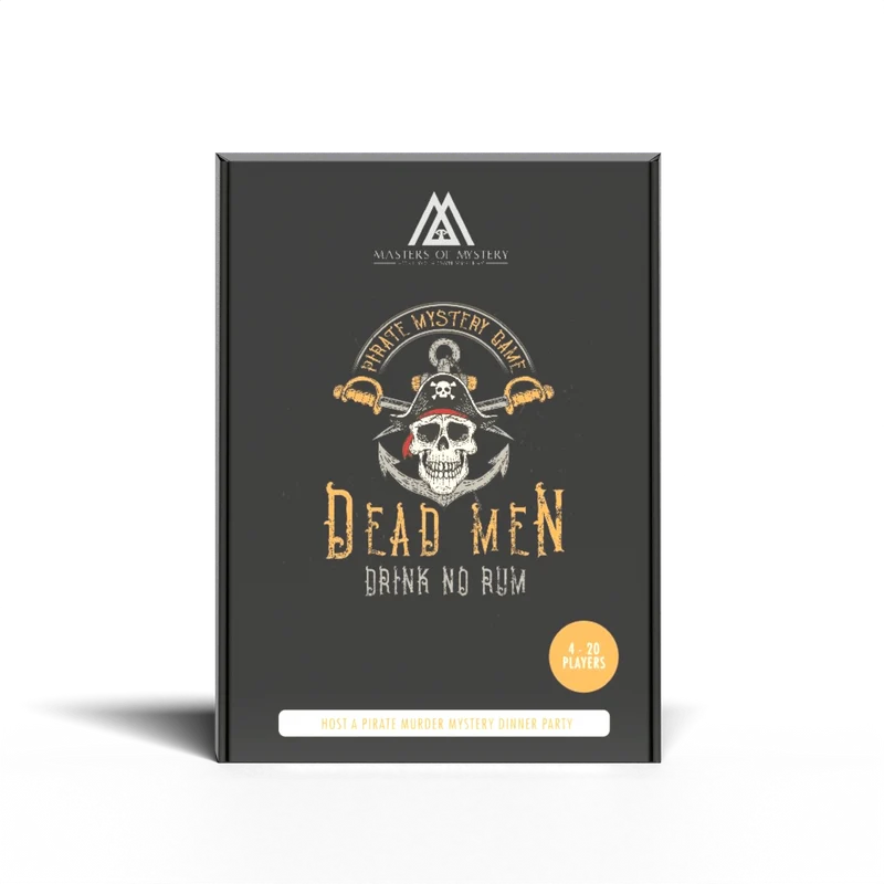 Expansion Pack - Host Your Own Pirate Themed Murder Mystery Game Kit