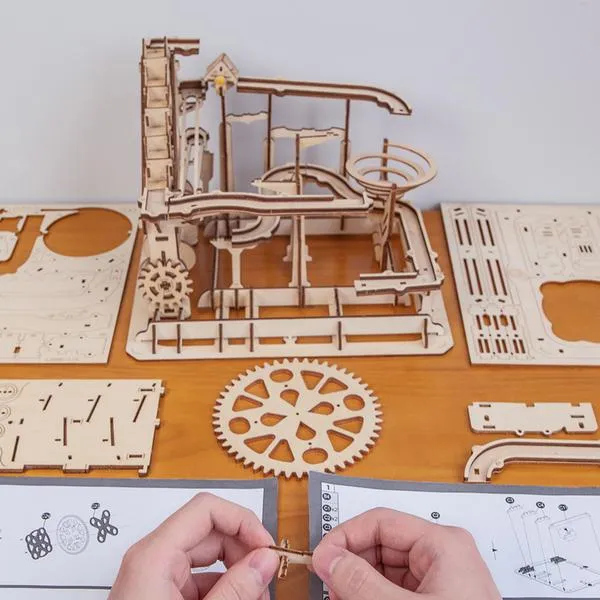 Murmelbahn Waterwheel