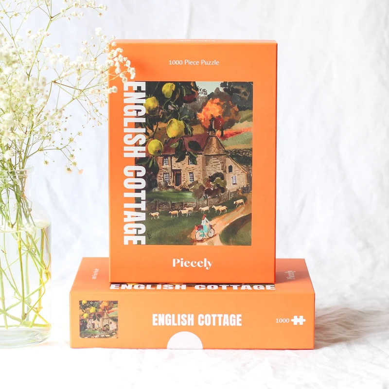 Piecely Puzzles - Puzzle English Cottage 1000 Teile